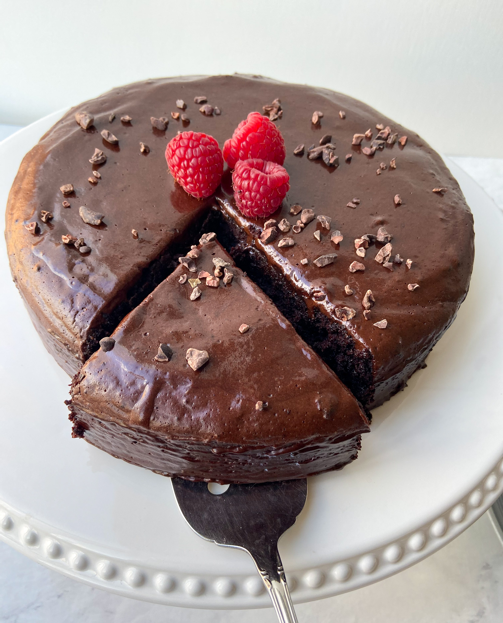 Double Chocolate Cake Gluten Free Dairy Free Egg Free 