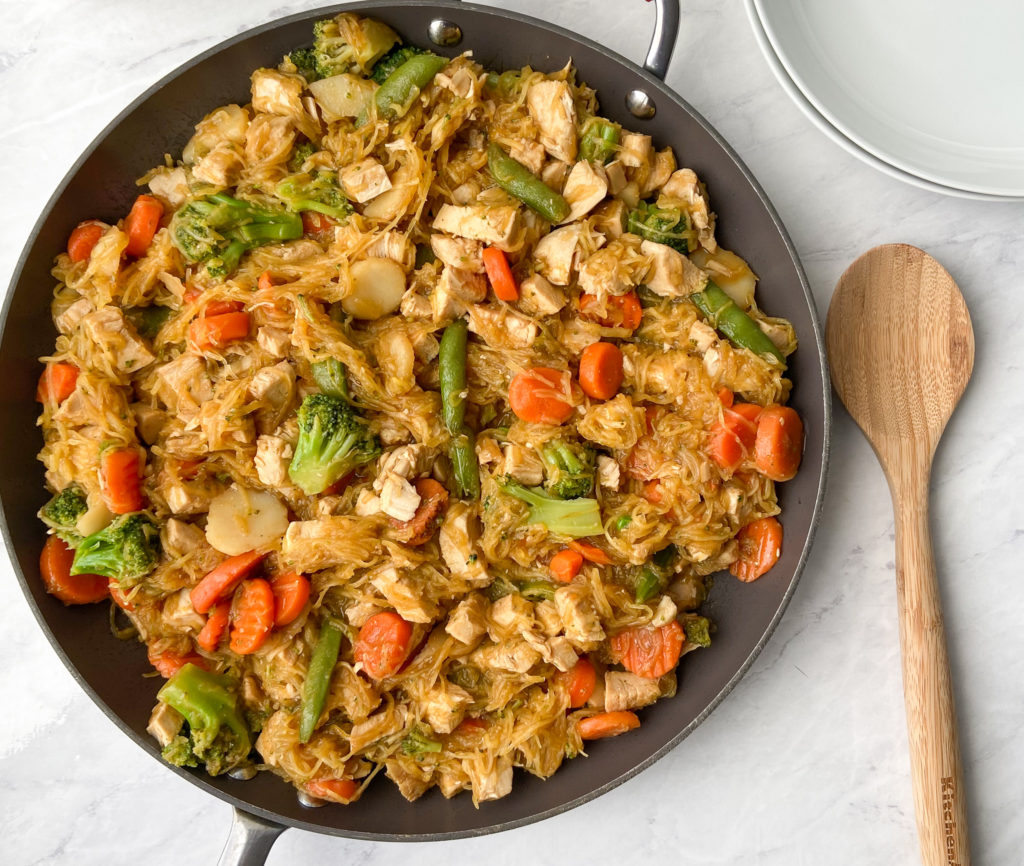 Easy paleo stir fry skillet