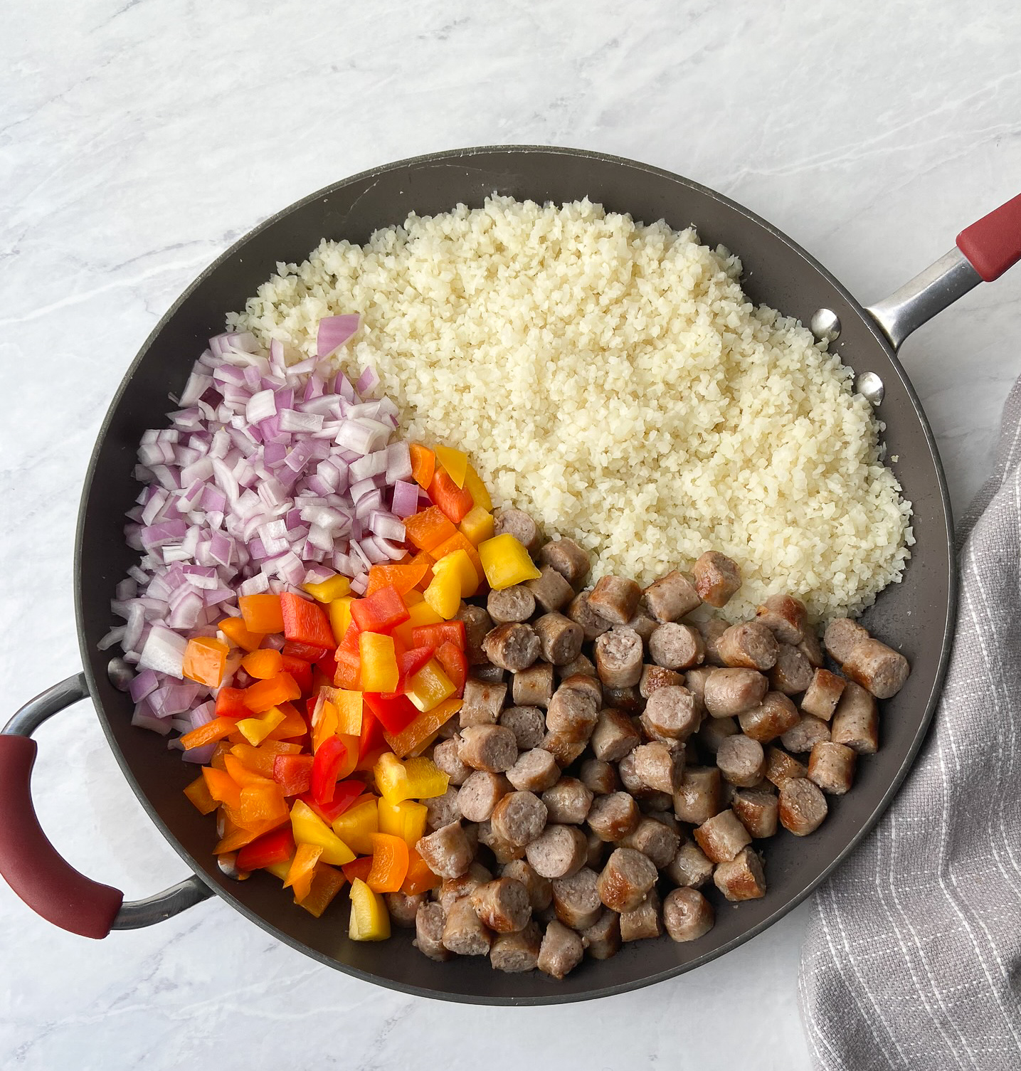 Easy Sausage and Pepper Skillet