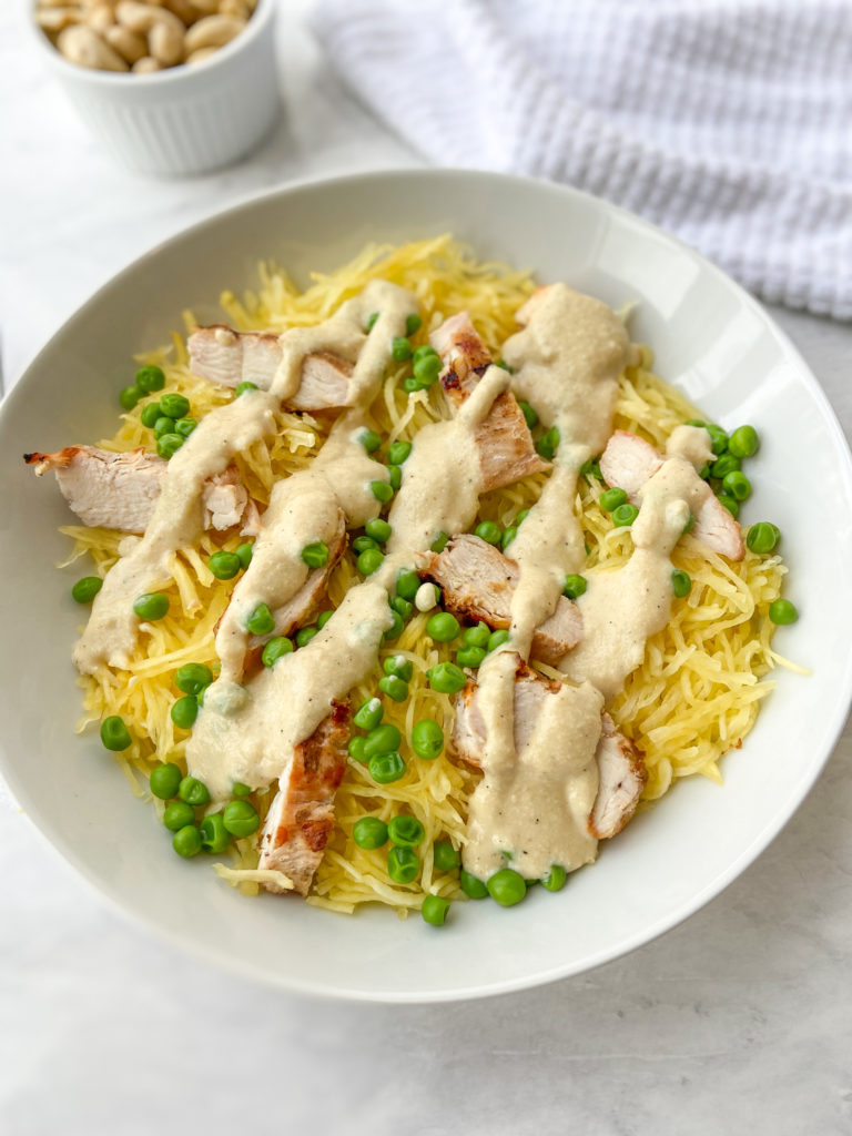 Paleo Chicken Alfredo Skillet