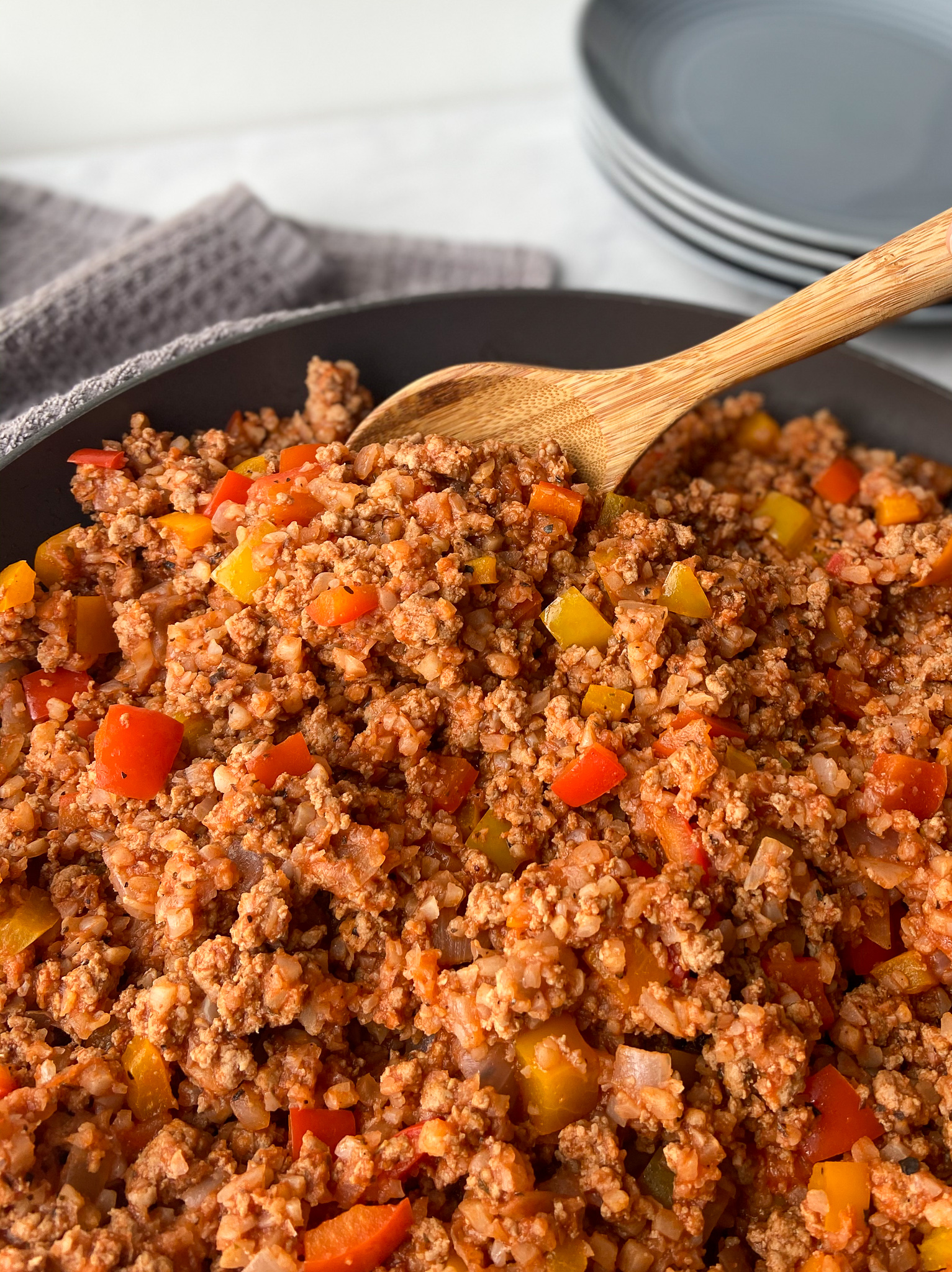 easy-unstuffed-pepper-skillet-paleo-whole-30-dinner-lunch