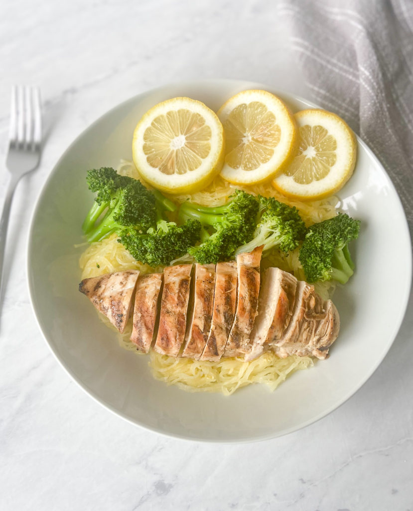 Garlic and Lemon Chicken Skillet