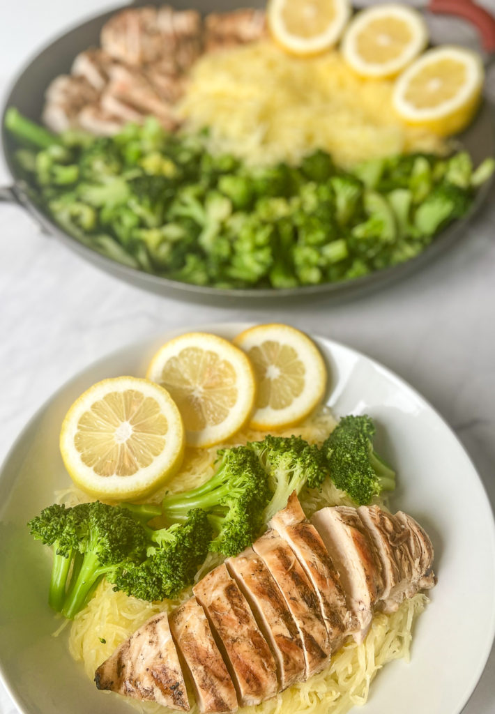 Garlic and Lemon Chicken Skillet