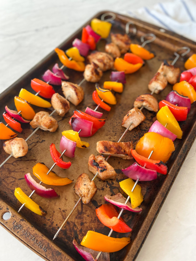 Grilled Chicken Kabobs (Paleo)