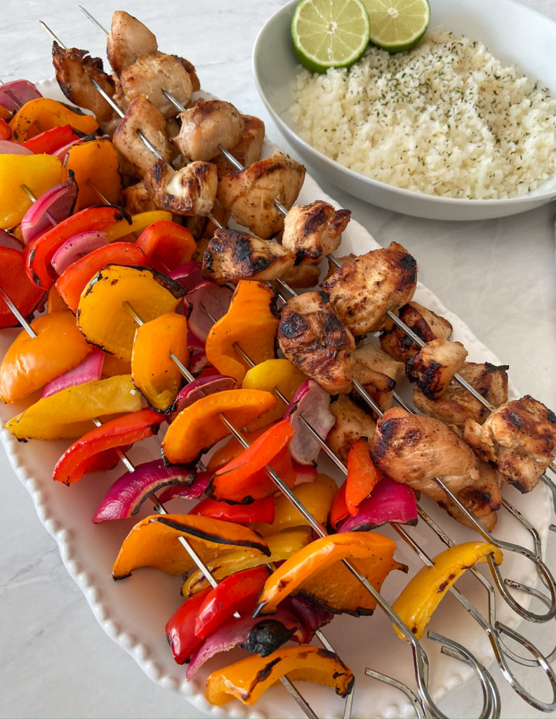 Grilled Chicken Kabobs (Paleo)