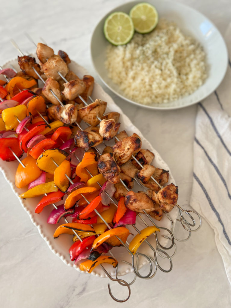 Grilled Chicken Kabobs (Paleo)