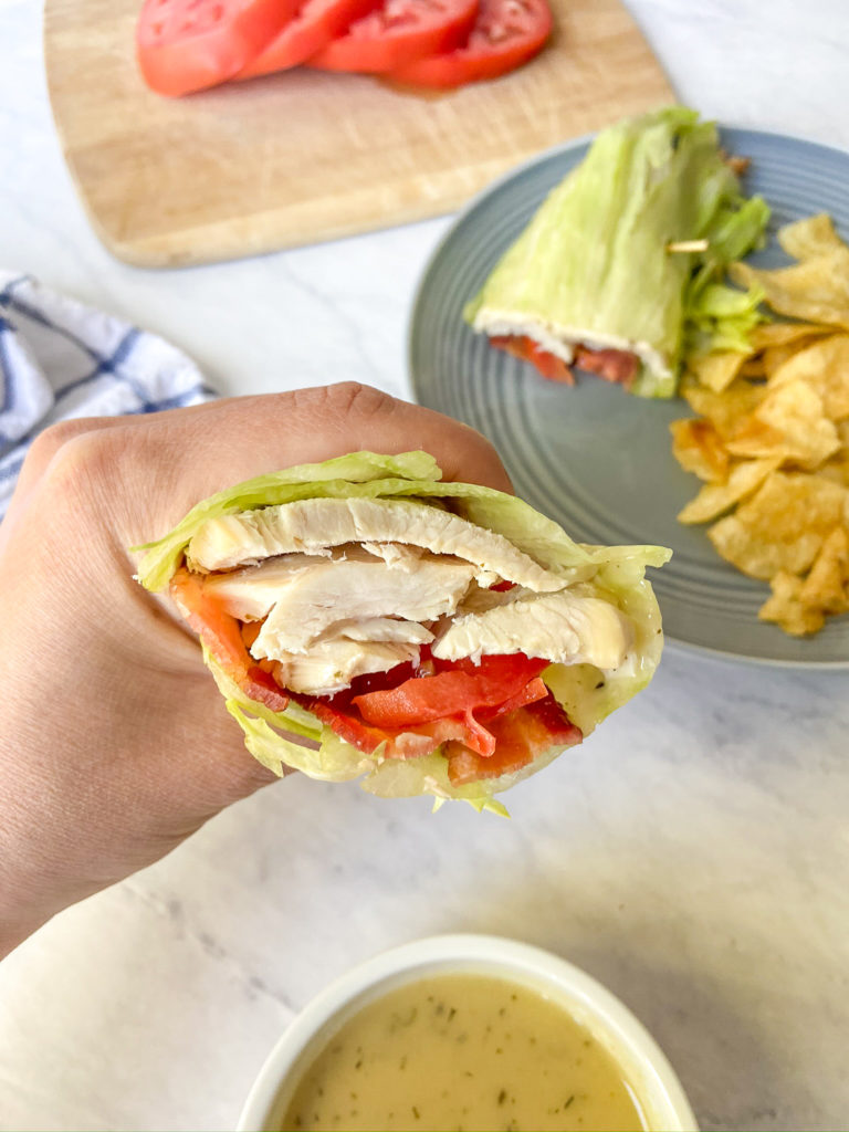 Gluten Free Turkey BLT Wrap