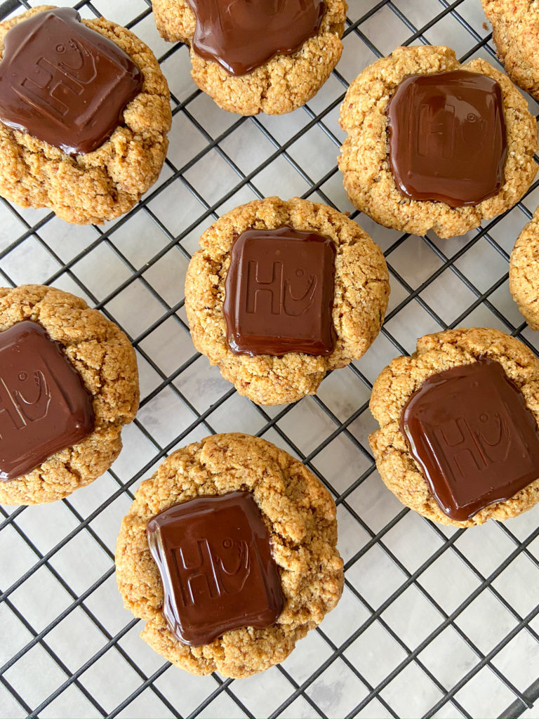 Salted Chocolate & Nut Butter Cookies (Gluten Free & Paleo)