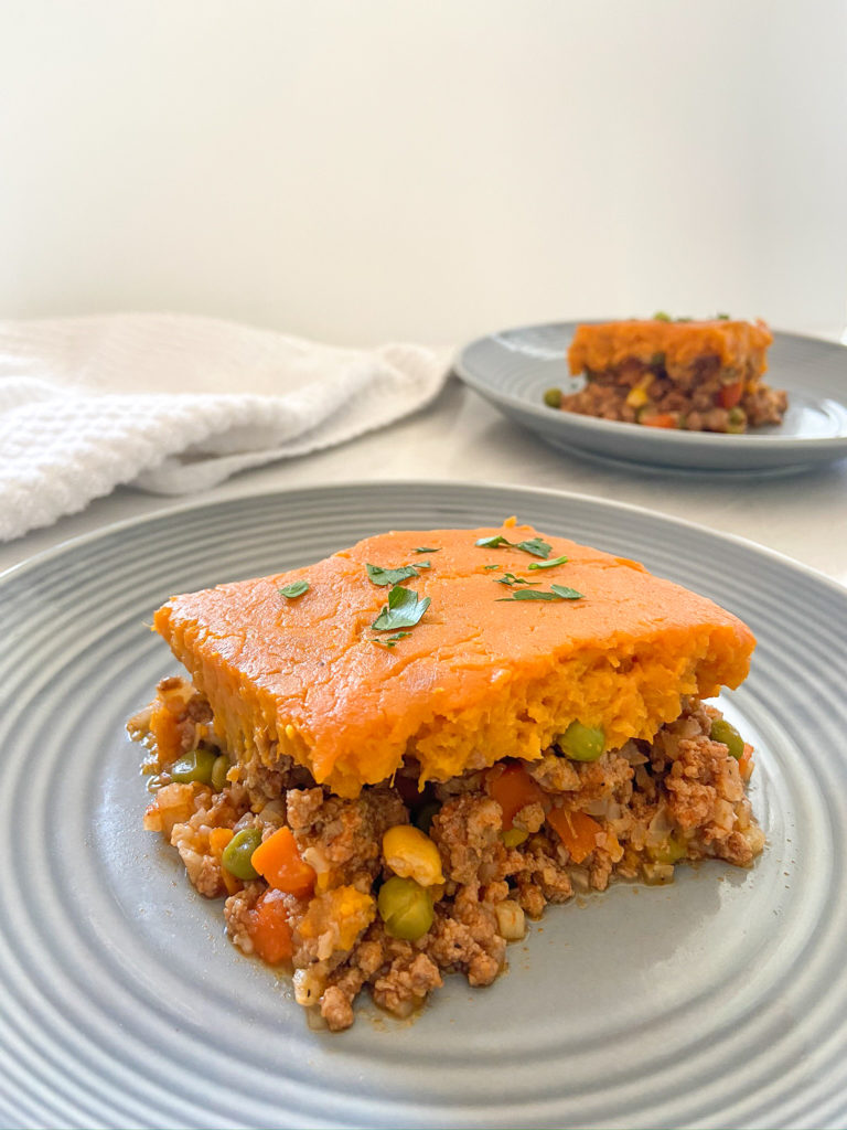 Homemade Sweet Potato Shepherd's Pie