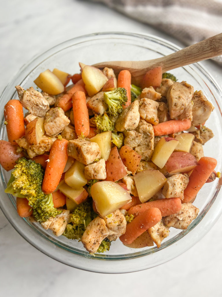 Chicken, Potato & Veggie Sheet Pan