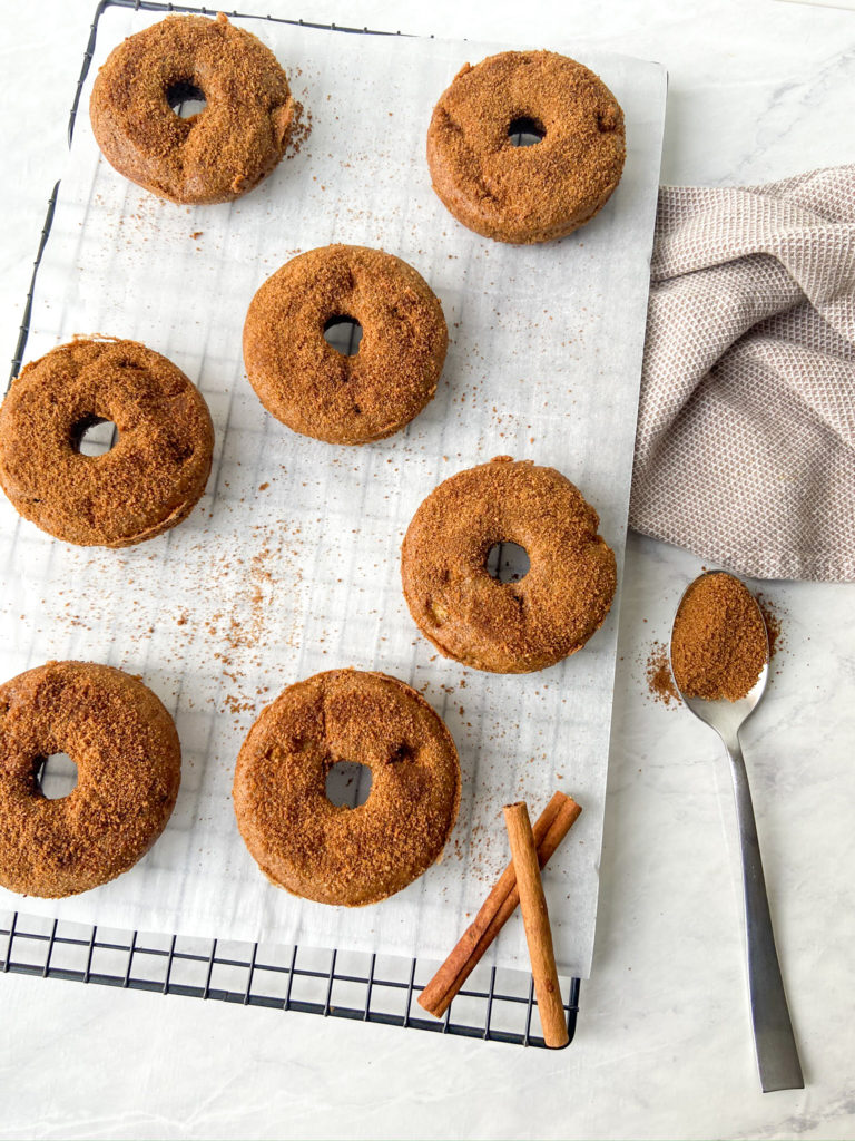 Apple Cinnamon Sugar Donuts (Paleo & Gluten Free)