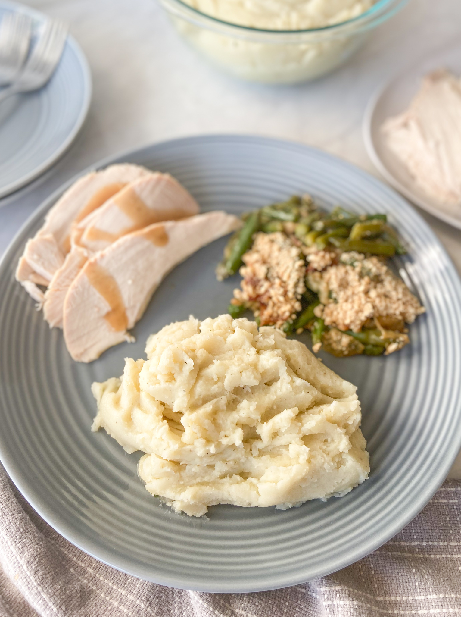 Easy Instant Pot Garlic Mashed Potatoes (Gluten Free)