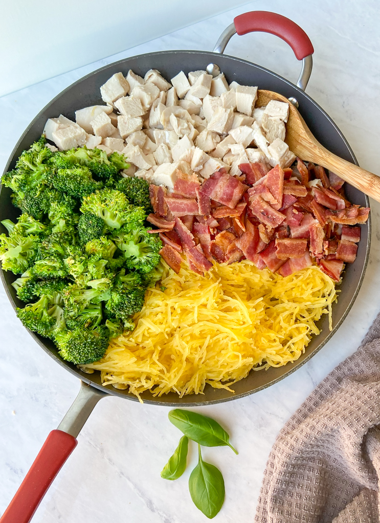 Chicken Bacon Broccoli Skillet (Whole 30 & Paleo)