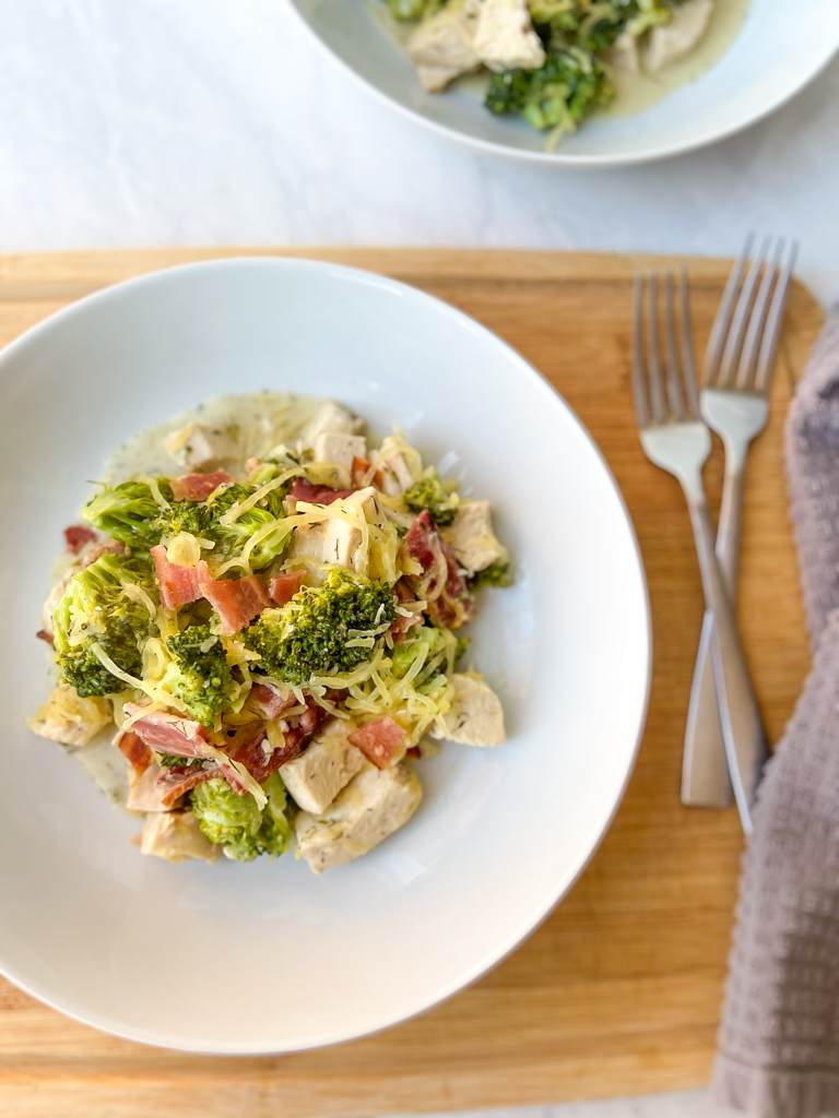 Chicken Bacon Broccoli Skillet (Whole 30 & Paleo)