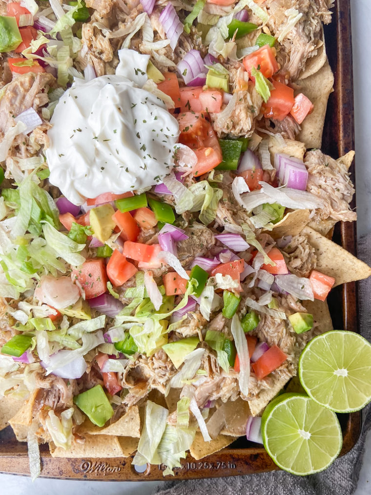 Paleo Pulled Pork Nachos (Gluten Free & Dairy Free)