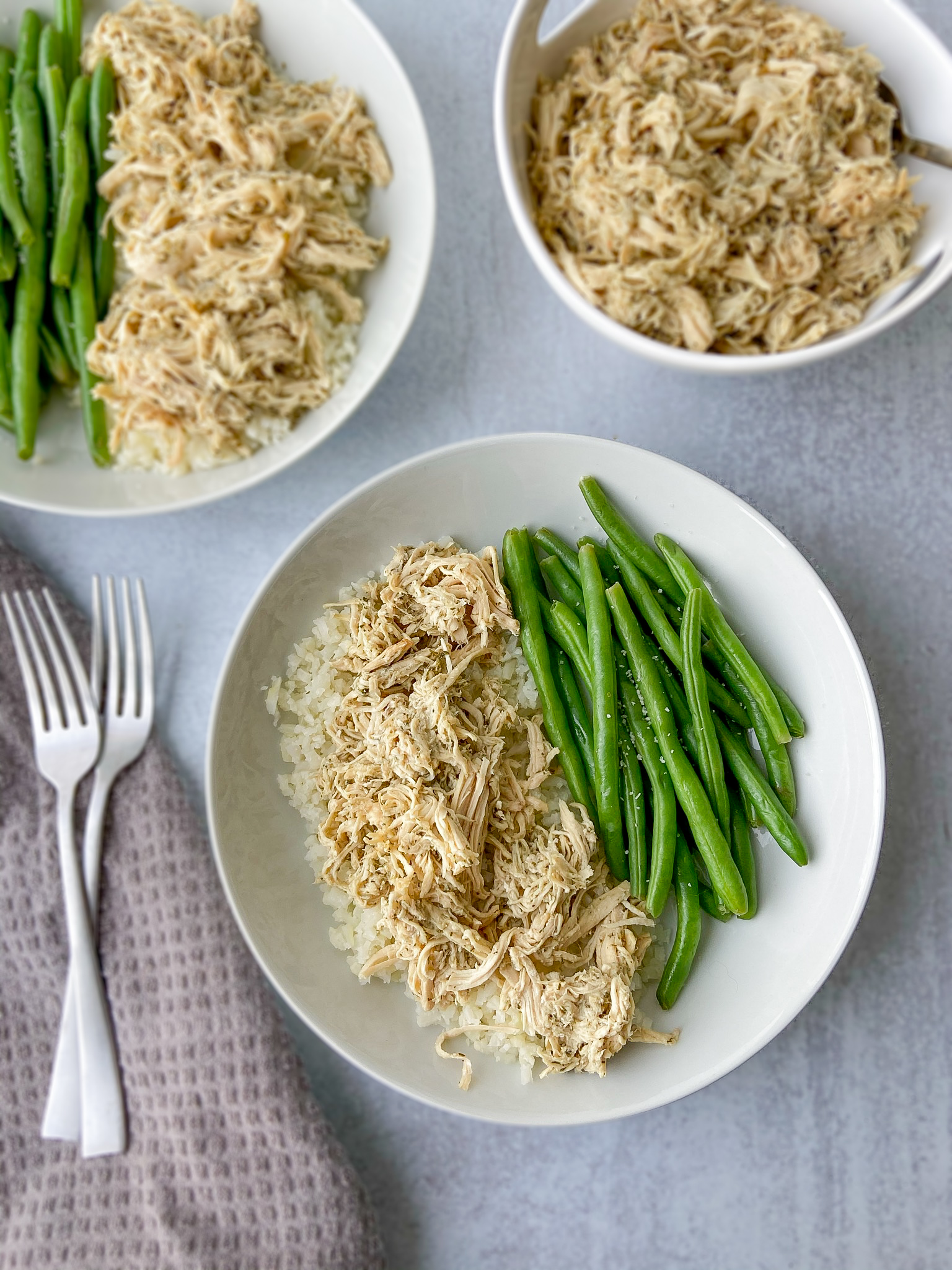 Crockpot Shredded Ranch Chicken