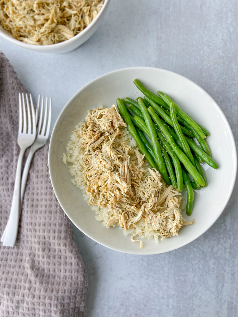 Crockpot Shredded Ranch Chicken