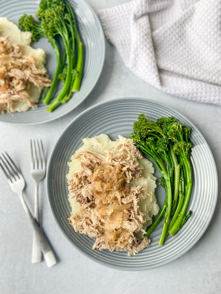 Pork dinner recipe with sauerkraut