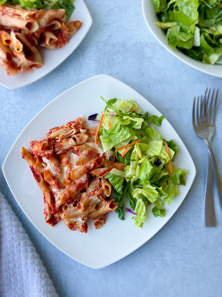 The Best Gluten Free Baked Ziti