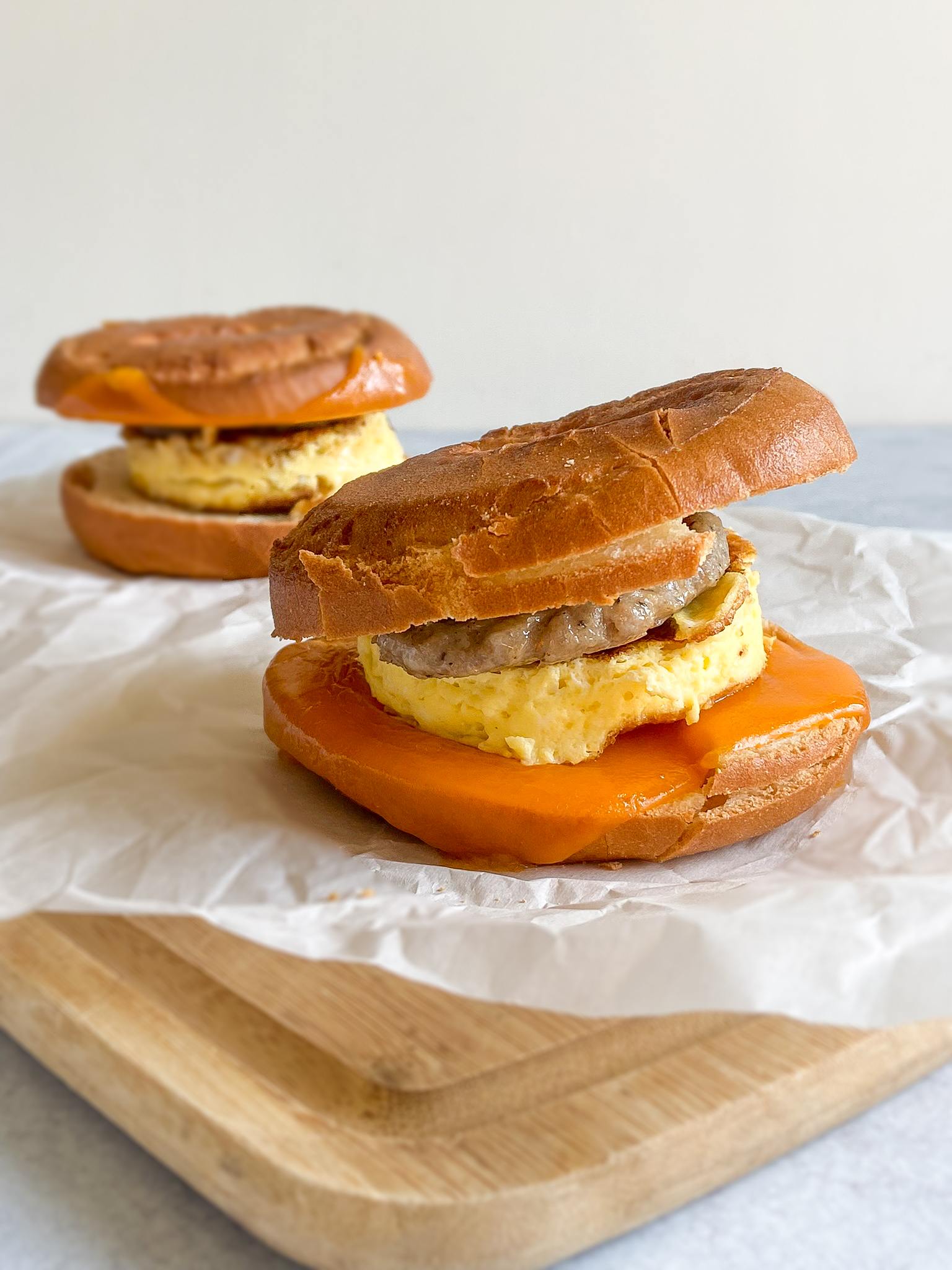 Gluten Free Sausage And Egg Breakfast Sandwich 6637