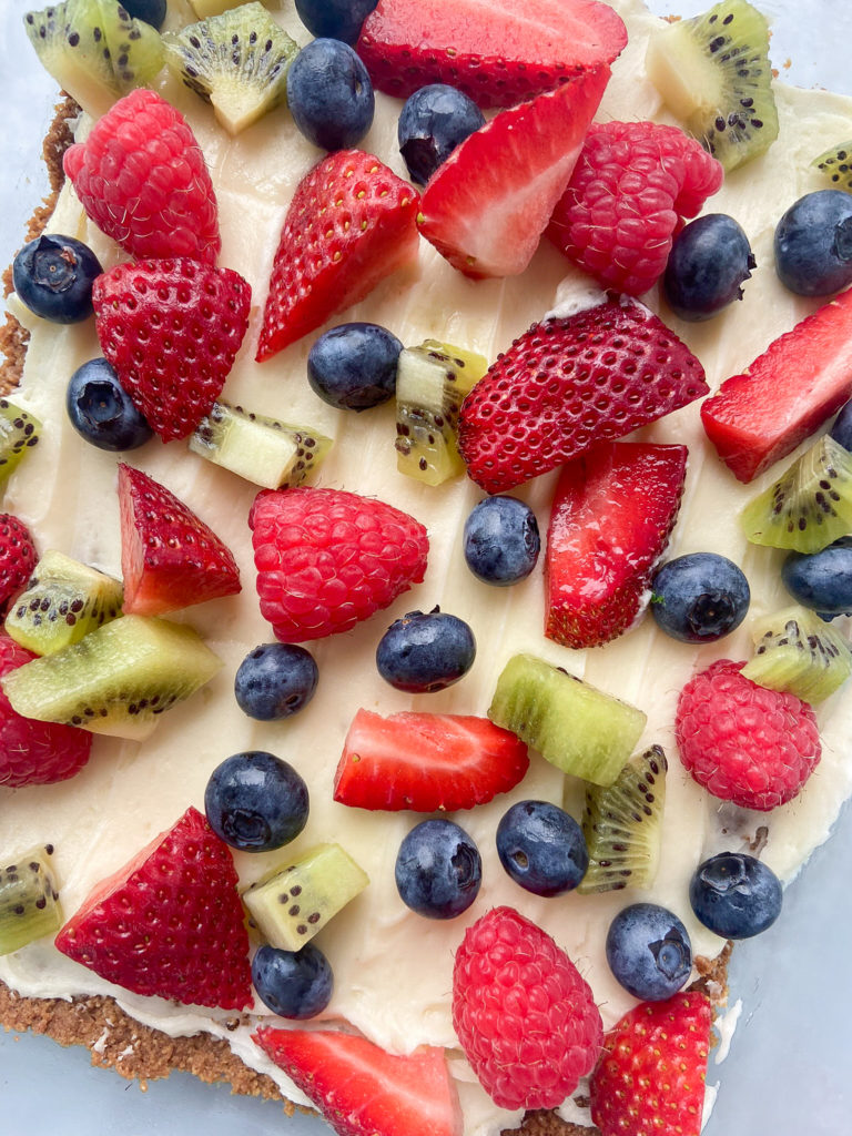 Gluten Free Fruit Pizza Bars