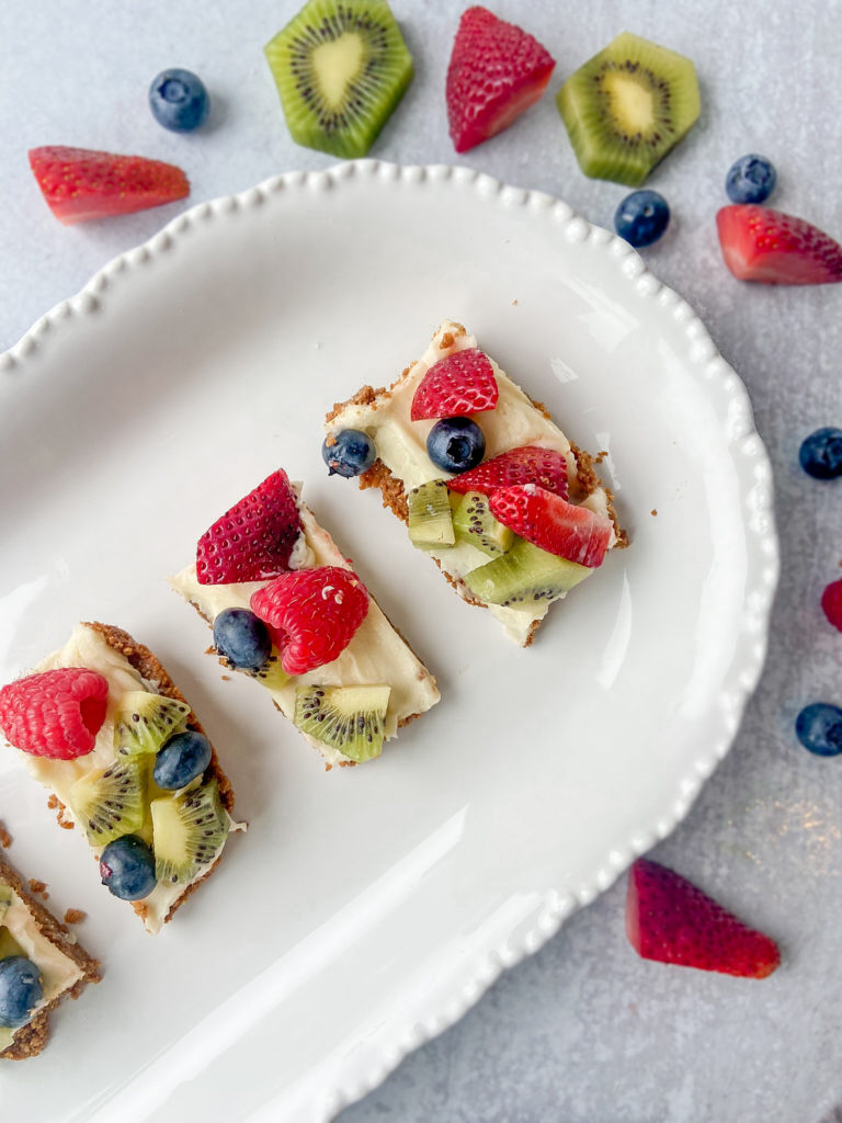 Gluten Free Fruit Pizza Bars