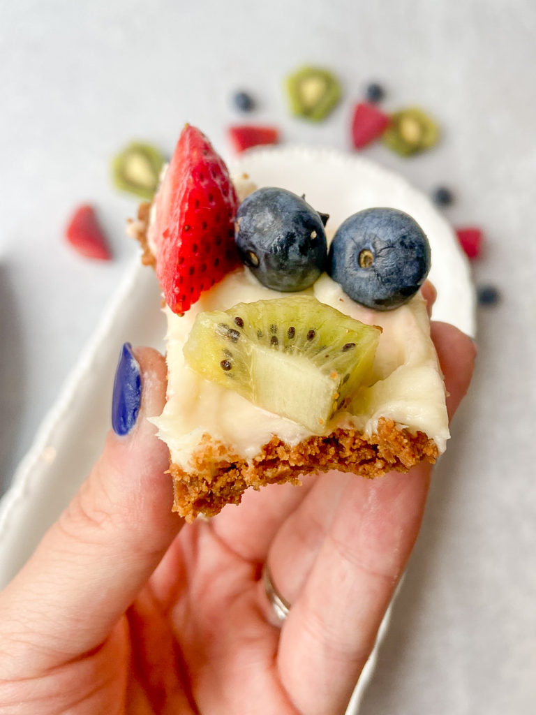 Gluten Free Fruit Pizza Bars